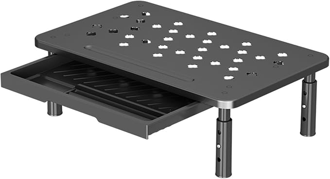 Monitor Stand Riser with Drawer by Unknown