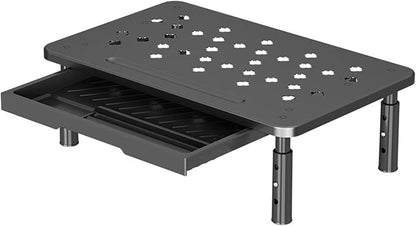 Monitor Stand Riser with Drawer by Unknown