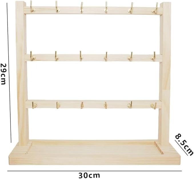 3 Layers of Wooden Display Eacks - Image 2