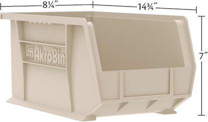 Akro-Mils 30240 AkroBins Plastic Storage Bins, Space-Saving Stackable Bins - Image 3