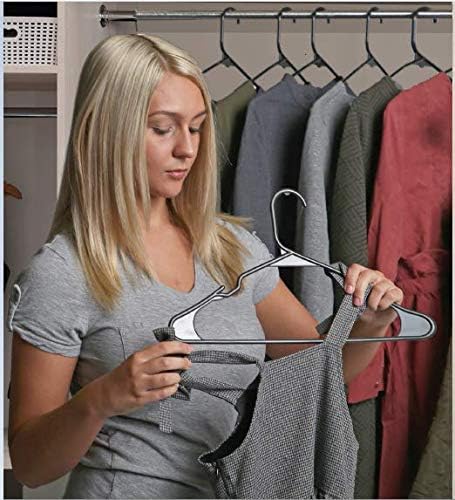Sharpty Plastic Hangers, Space Saving, Heavy Duty, Fabric-Friendly, Accessories - Image 9