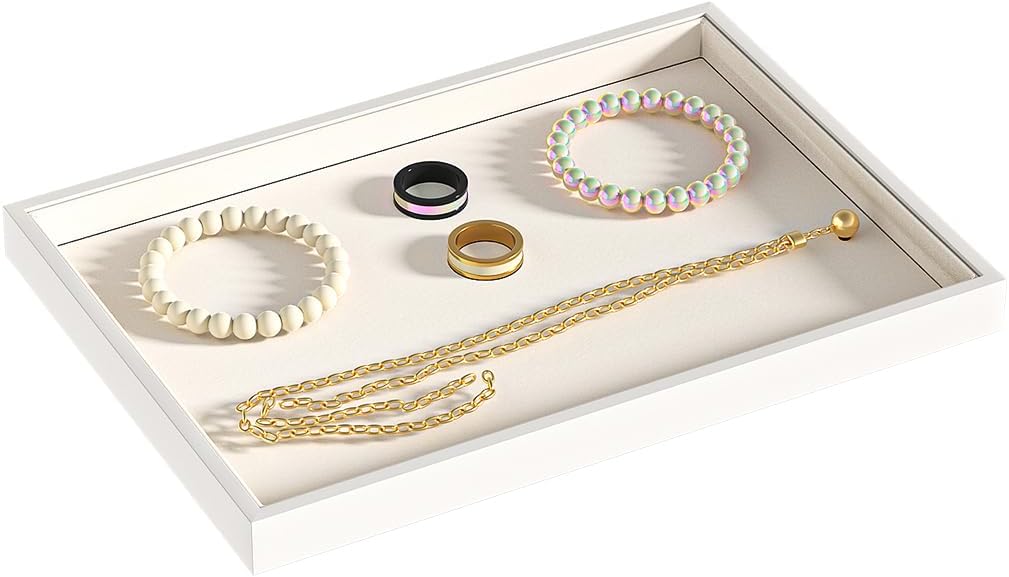 Drawer Jewelry Organizers And Storage, Velvet Bracelet And Ring Display Small by Ausalivan