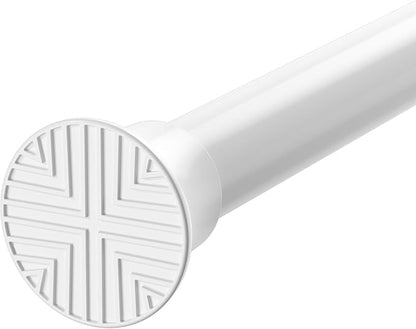 1Pcs Tension Curtain Rod 31 To 76 Inch White Shower Curtain Rod No Drilling by WEIXINHAI