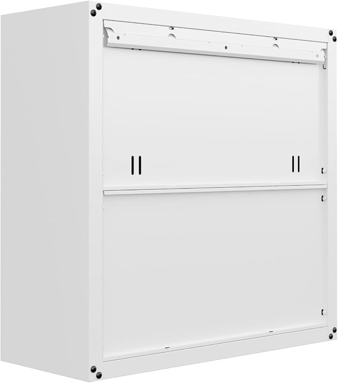Manhattan Comfort Fortress 30" Floating Textured Metal Garage Cabinet - Image 7