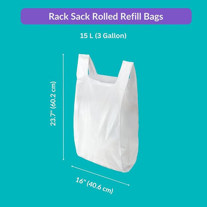 Rack Sack Rolled Bag Refills White 96's - Image 8