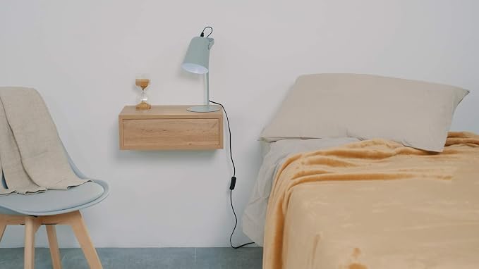 Mobili Fiver, Riccardo Floating nightstand, Made in Italy - Image 6