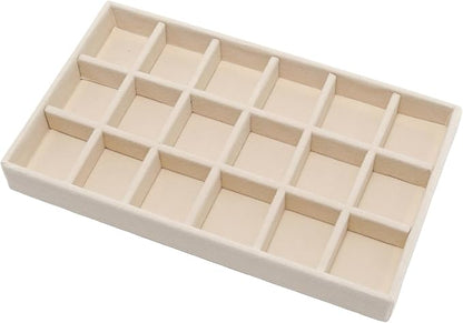 Velvet Jewelry Organizer Tray by Unknown