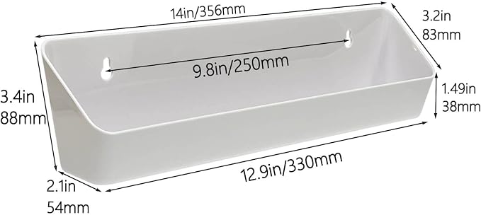 Bueyfolt 14" Kitchen Sink Front Tip-Out Accessory Trays - Image 2