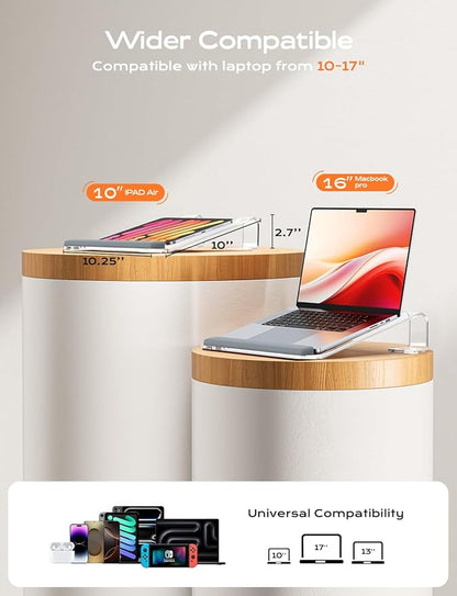 Acrylic Laptop Stand for Desk, Laptop Stand - Image 6