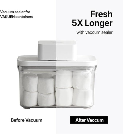 VAKUEN Premium Airtight Food Storage Containers, 4L Smart One-Click Seal Lid - Image 4