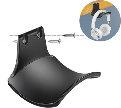 2-Pack Never Fall Headphone Hooks Hanger Wall Mount, Headset Holder Stand - Image 3