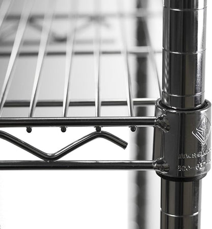 Shelving Inc. 8" d x 8" w Chrome Wire Shelving - Image 5