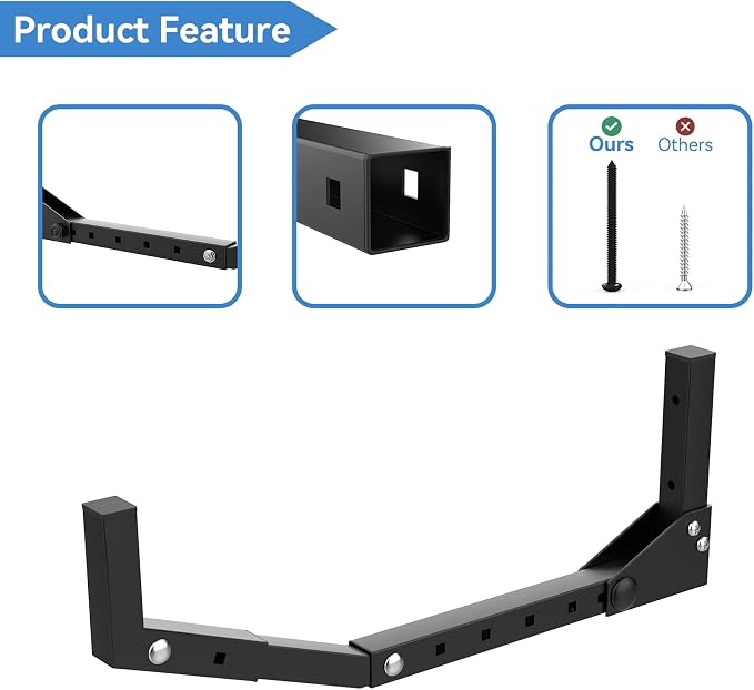 WALMANN Wall Mount Kayak Storage Rack, Kayak Hooks - Image 7