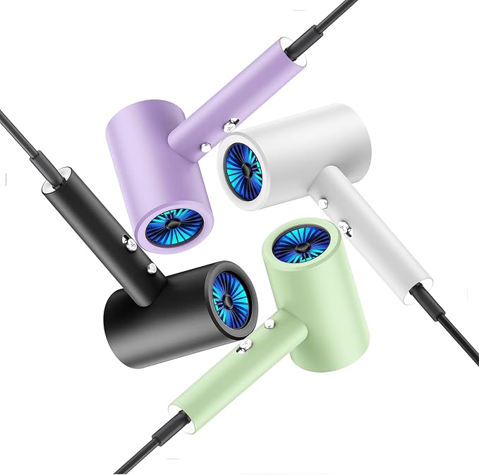 Salon Styling Hair Dryer with Wall Holder【Blue Light Negative Ions】 Fast - Image 7