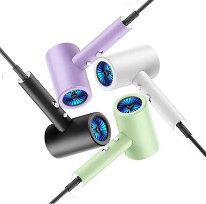 Salon Styling Hair Dryer with Wall Holder【Blue Light Negative Ions】 Fast - Image 7