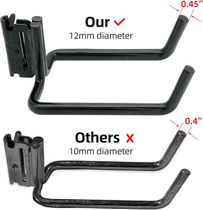 2 Pack E-Track Heavy Duty Shovel Hanger - Image 2