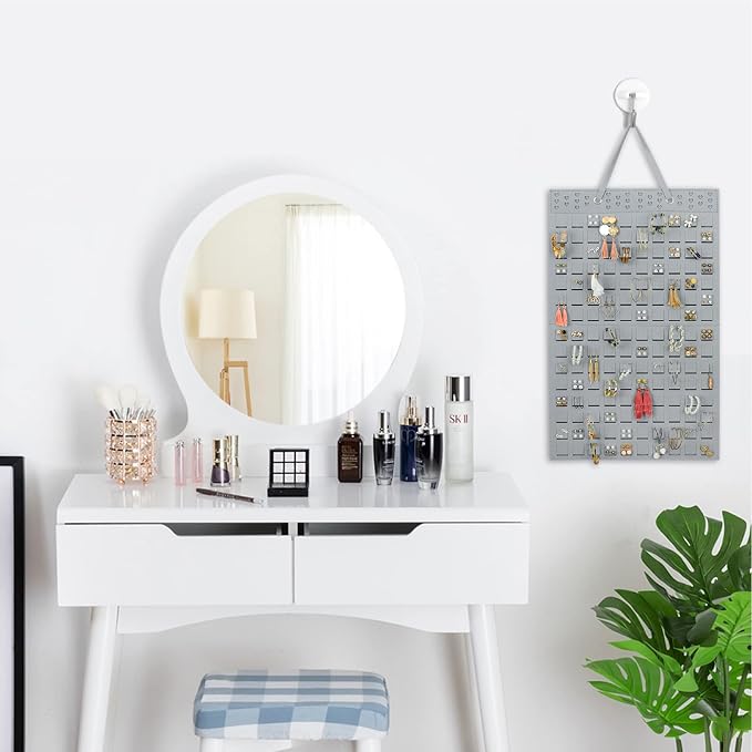 Resovo Hanging Earrings Organizer, Wall Earring Holder - Image 6