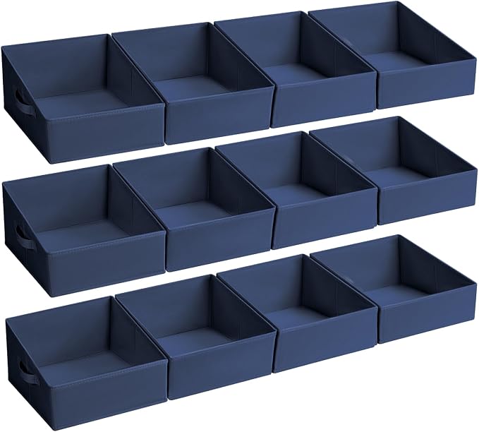 DIMJ Closet Storage Bins 12 Pack by DiMJ