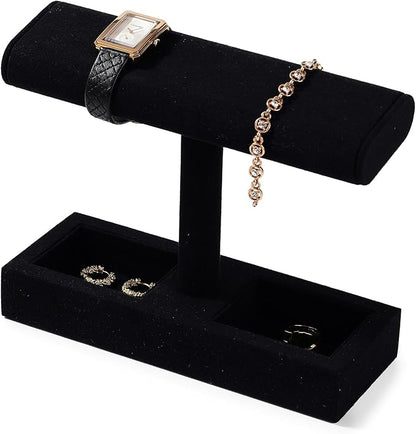 Oirlv Microfiber T-Bar Watch Display Stand Jewelry Display Props Jewelry by Oirlv