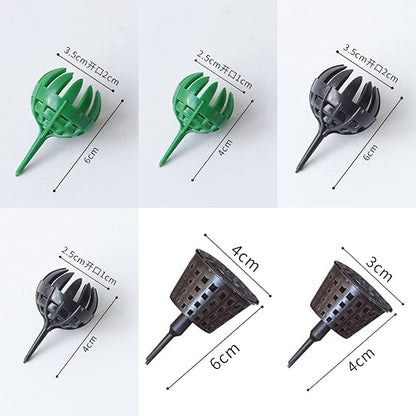 12 Pack Bonsai Fertilizer Pellets Basket Container Cactus Planting Nutrition - Image 4