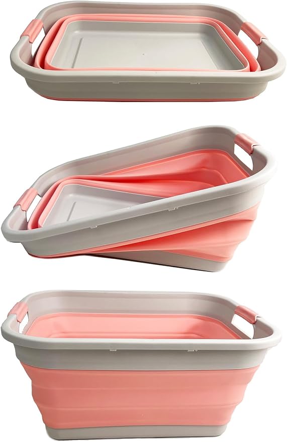 SAMMART 41L Collapsible Plastic Laundry Basket - Image 6