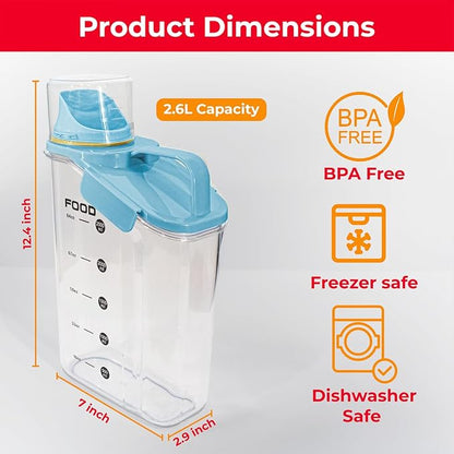 Two Pack Food & Cereal Storage Container - Image 6