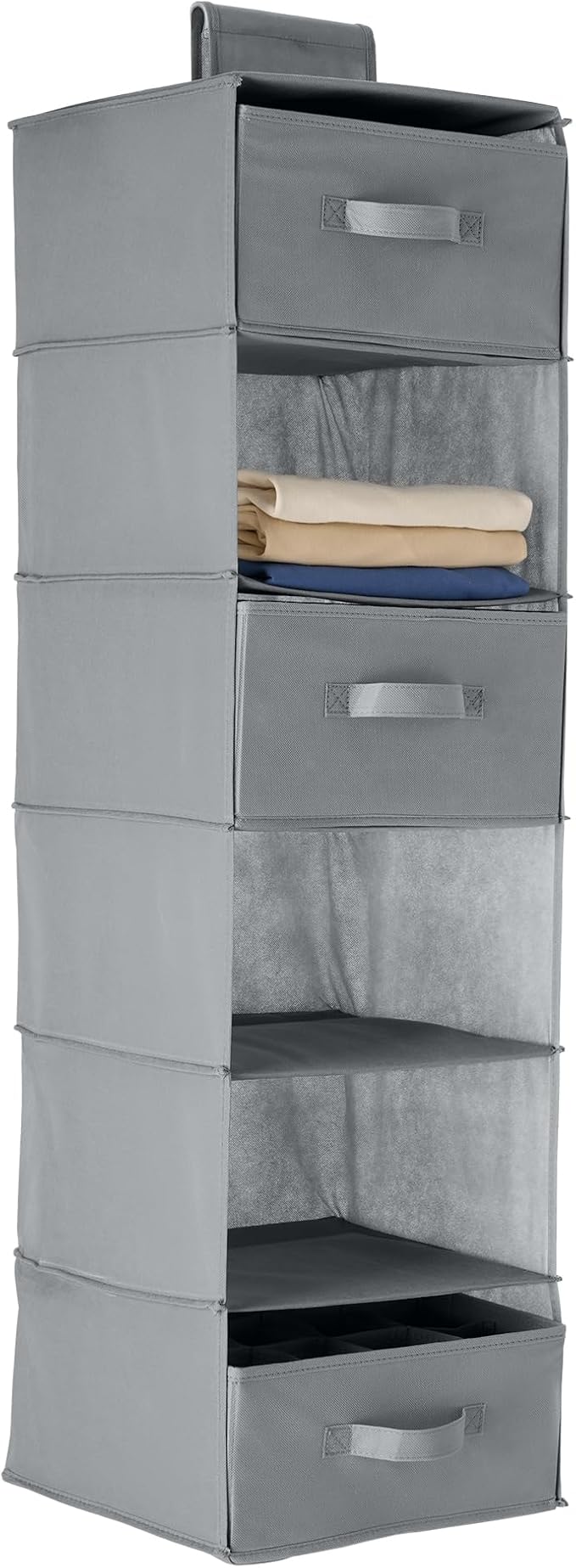 Amazon Basics 6-Tier Hanging Closet Organizer by AmazonBasics