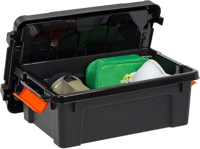 3 Gal. Heavy Duty Plastic Storage Bins - Image 6