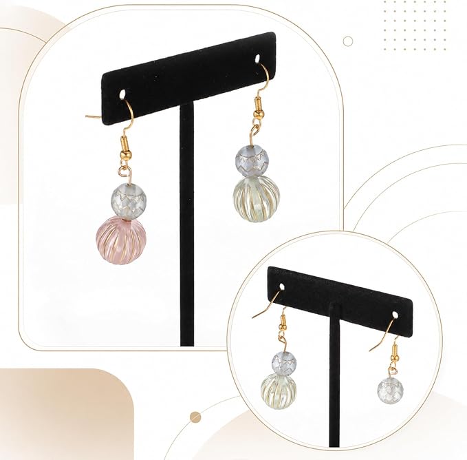 12 Pcs 3 Sizes Earring T Stand Display - Image 3