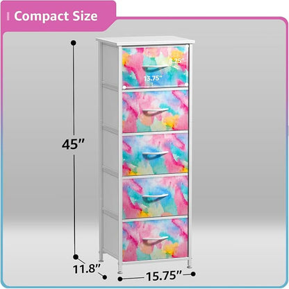 Sorbus Kids Dresser with 5 Drawers - Image 3