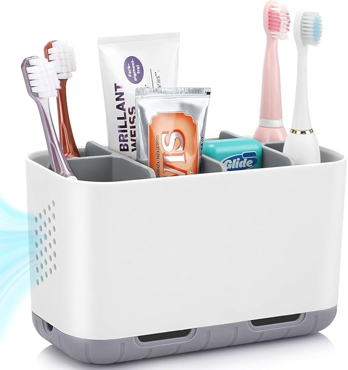 Boperzi Toothbrush and Toothpaste Holder Drainage by Boperzi