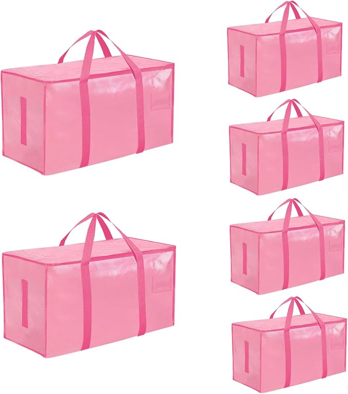 6 Pack-Extra Large Heavy Duty Moving Bags by Unknown