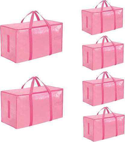 6 Pack-Extra Large Heavy Duty Moving Bags by Unknown