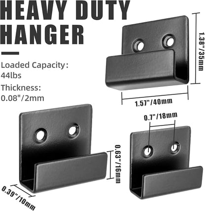 Luomorgo Tile Display Wall Hanger, Small Size, Stainless Steel, Wall Mount - Image 3