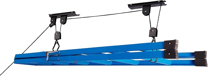 Bike Hanger - Overhead Hoist Pulley System - Secure Garage Ceiling Storage by - Image 8