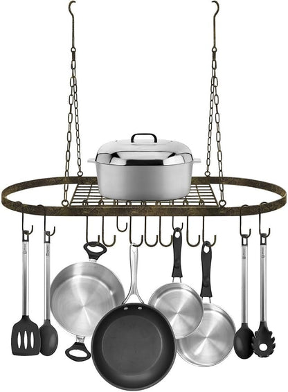 Sorbus® Pot and Pan Rack for Ceiling - Image 5