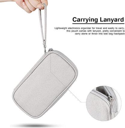 Electronics Organizer Bag Pouch Cable Charger Case Travel Shockproof Cord - Image 3