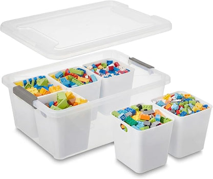 MACOPRO 17 QT Clear Storage Bins by MACOPRO