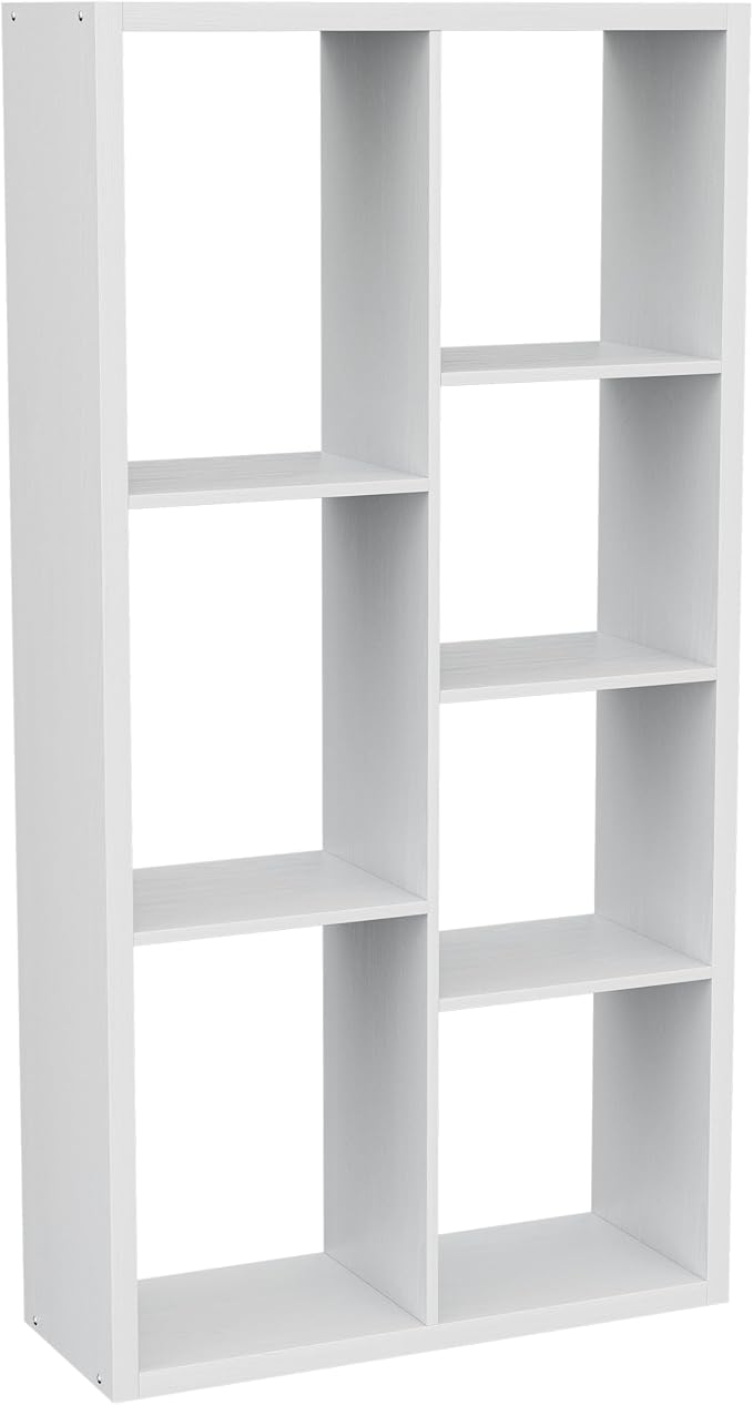 Cube Storage Organizer Bookcase, Decorative 11 inch Open Back Cubical Shelf by VDNEND