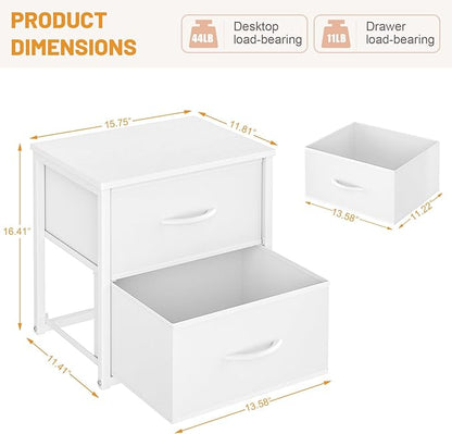 DAOUTIME Stackable Storage Drawers, Closet Storage Drawers - Image 3