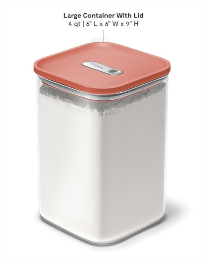 Caraway 4qt Glass Airtight Food Storage Container - Image 3