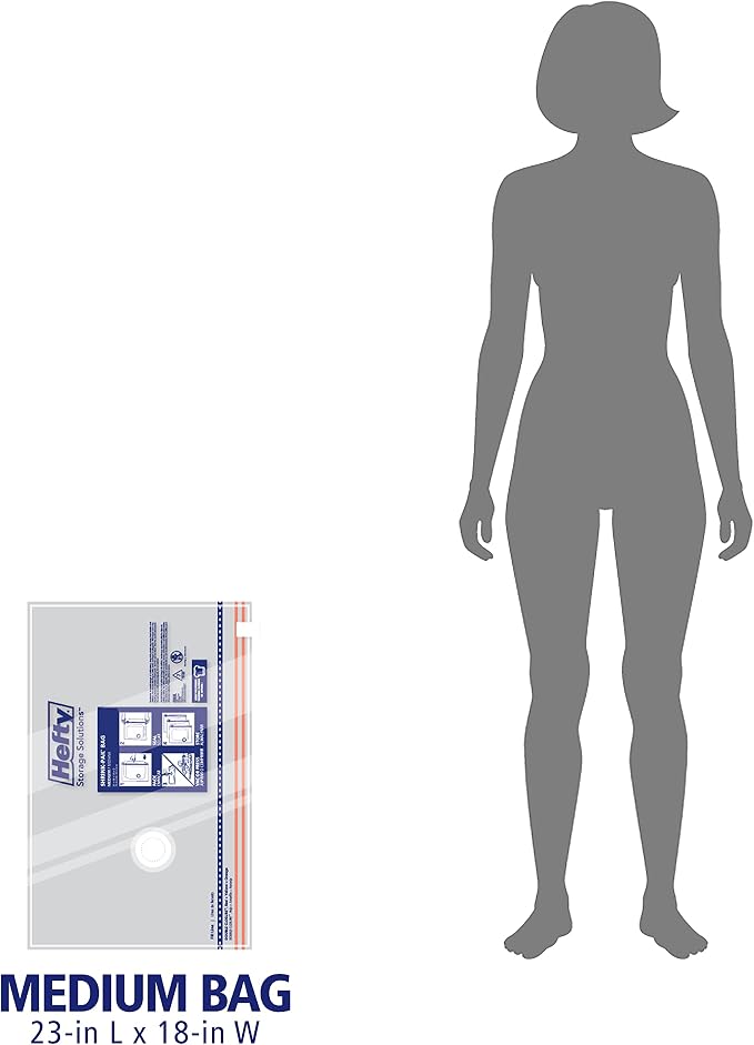Hefty Shrink-Pak Vacuum Storage Bags - Image 7