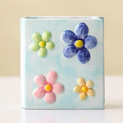 Book Vase Flower Pencil Cup Pen Holder - Image 5