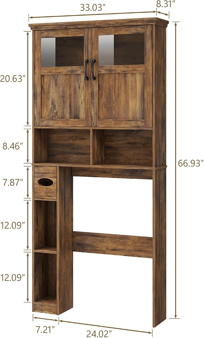 Vabches Over The Toilet Storage Cabinet - Image 2