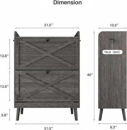 YZ HOME Shoe Storage Cabinet - Image 2