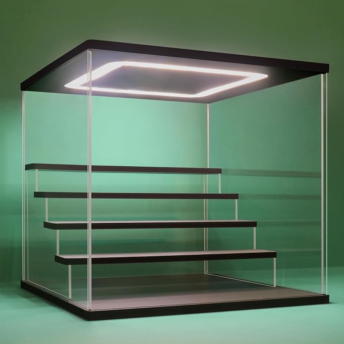 NONEMEY Clear Acrylic Display Case Stand by NONEMEY
