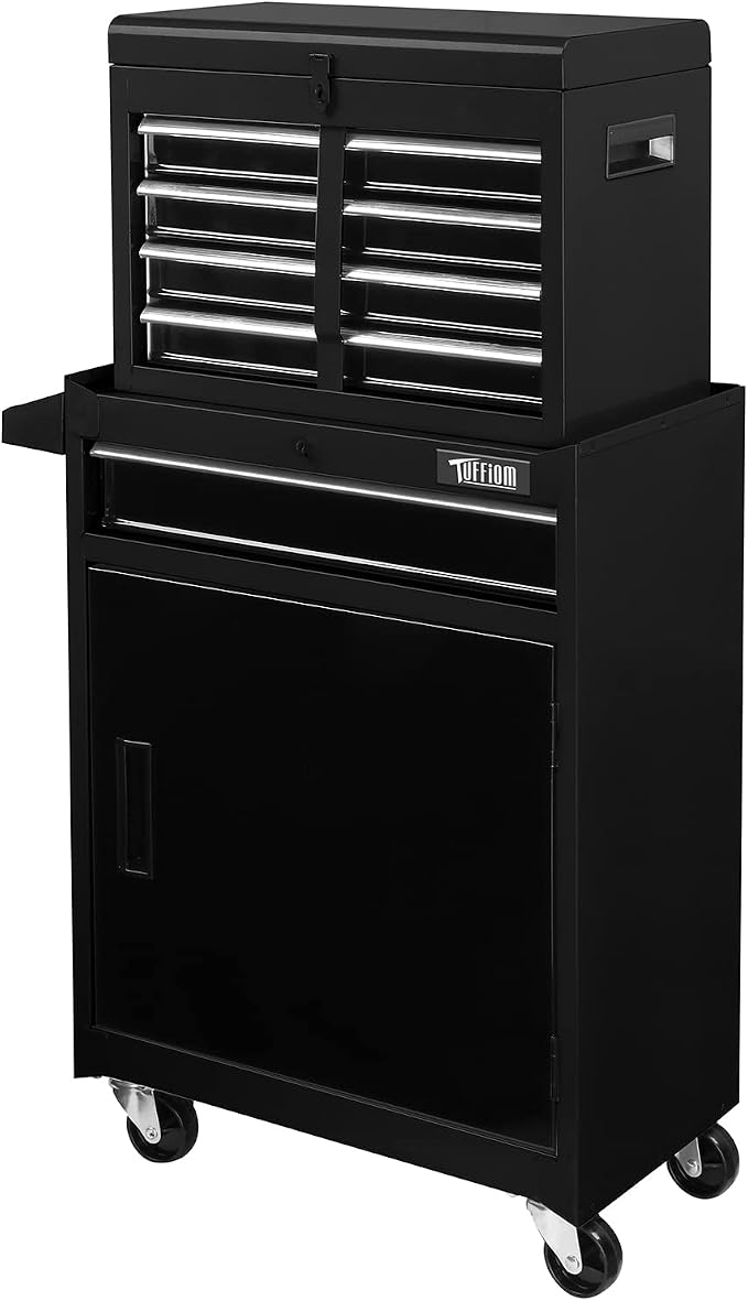 TUFFIOM 5-Drawer Rolling Tool Chest, Tool Storage Cabinet w/Drawers, Lockable - Image 10