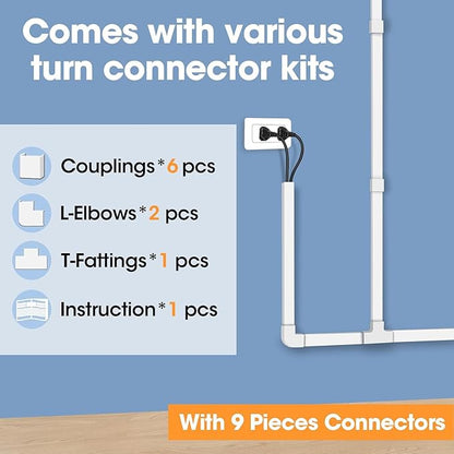 116in Cord Hider Kit, Cord Covers - Image 4