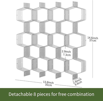Honeycomb Separator Adjustable Drawer Organizer Divider - Image 2