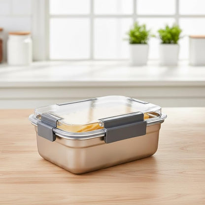 Cheese Container for Refrigerator, Cheese Stainless Steel Container - Image 4